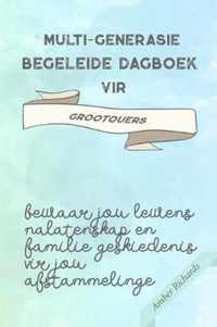 Multi-generasie begeleide dagboek vir grootouers