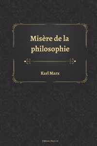 Misere de la philosophie