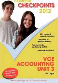 Cambridge Checkpoints VCE Accounting Unit 3 2012