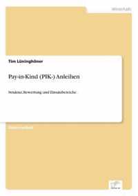 Pay-in-Kind (PIK-) Anleihen