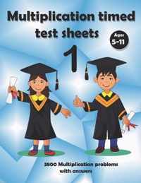 Multiplication Timed Test Sheets: Math Drills