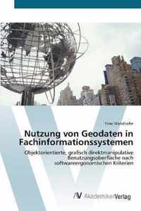 Nutzung von Geodaten in Fachinformationssystemen