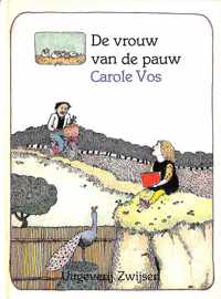 De vrouw van de pauw