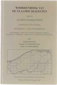 Woordenbboek van de Vlaamse Dialecten (Land- en Waterfauna) - Tinneke De Pauw, Jacques Van Keymeulen en Vicky Van Den Heede