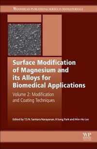 Surface Modification of Magnesium and its Alloys for Biomedical Applications