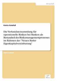 Die Verlustdatensammlung fur operationelle Risiken bei Banken als Bestandteil des Risikomanagementprozesses im Rahmen der Neuen Basler Eigenkapitalvereinbarung