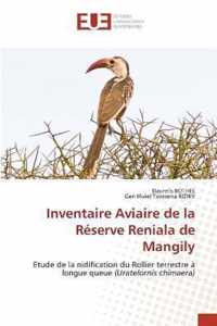 Inventaire Aviaire de la Reserve Reniala de Mangily