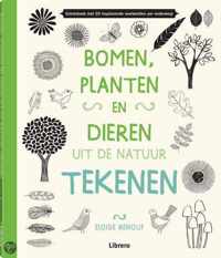 Bomen,planten,dieren uit de natuur tekenen