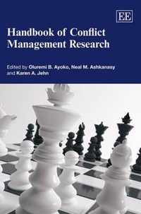 Handbook of Conflict Management Research