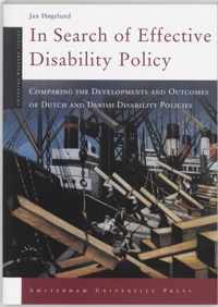 In Search Of Effective Disability Policy