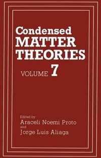 Condensed Matter Theories