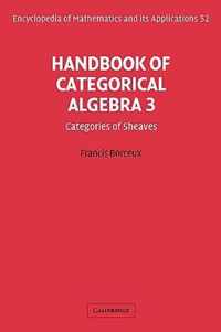 Encyclopedia of Mathematics and its Applications Handbook of Categorical Algebra