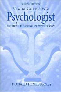 How to Think Like a Psychologist