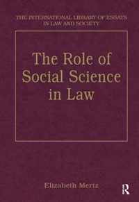 The Role of Social Science in Law