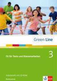 Green Line 3. Fit für Tests und Klassenarbeiten. Arbeitsheft und CD-ROM mit Lösungsheft. Niedersachsen