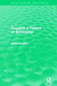 Towards a Theory of Schooling (Routledge Revivals)