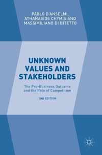 Unknown Values and Stakeholders