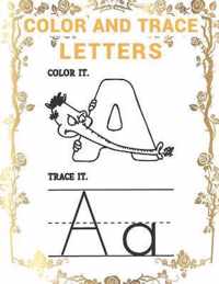 Color and Trace Letters