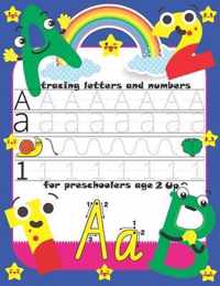 tracing letters and numbers for preschoolers age 2 up: Trace Letters