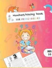 Numbers tracing for preschoolers