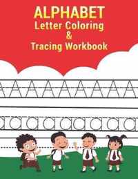 Letter Tracing And Coloring Book