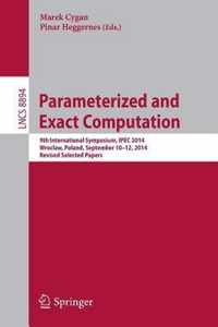 Parameterized and Exact Computation