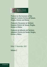 World Trade Organization Legal Instruments Protocol on the Accession of the Separate Customs Territory of Taiwan, Penghu, Kinmen and Matsu to the Marrakesh Agreement Establishing the World Trade Organization