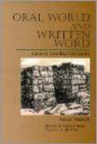 Oral World and Written Word