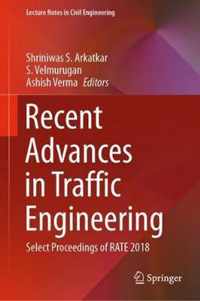 Recent Advances in Traffic Engineering