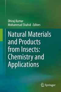 Natural Materials and Products from Insects