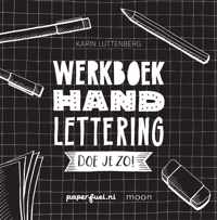 Werkboek handlettering doe je zo!