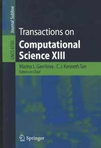 Transactions on Computational Science XIII