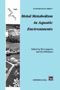 Metal Metabolism in Aquatic Environments