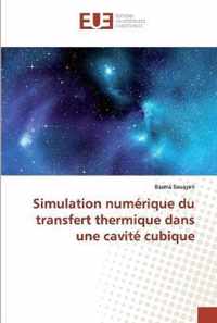 Simulation numerique du transfert thermique dans une cavite cubique