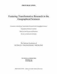 Fostering Transformative Research in the Geographical Sciences