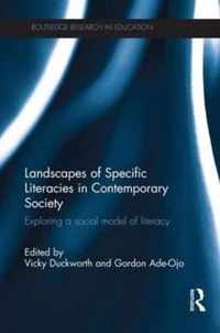 Landscapes of Specific Literacies in Contemporary Society