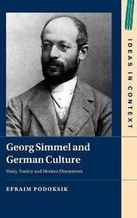 Georg Simmel and German Culture