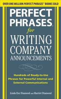 Perfect Phrases Writing Company Announce