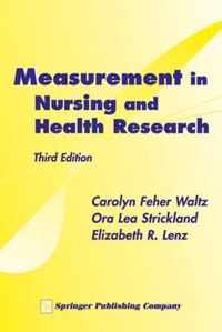 Measurement in Nursing and Health Research