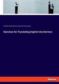 Exercises for Translating English Into German