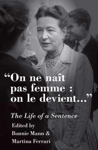 On ne nait pas femme: on le devient