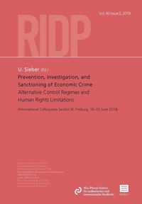 Prevention, investigation, and sanctioning of economic crime - alternative control regimes and human rights limitations