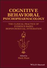 Cognitive Behavioral Psychopharmacology