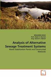 Analysis of Alternative Sewage Treatment Systems