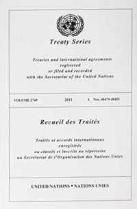 Treaty Series Volume 2745 2011 I. Numbers 48479-48493