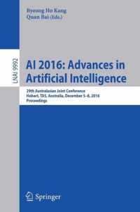 AI 2016: Advances in Artificial Intelligence