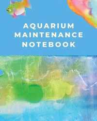 Aquarium Maintenance Notebook