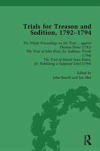 Trials for Treason and Sedition, 1792-1794, Part I Vol 1