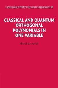 Classical and Quantum Orthogonal Polynomials in One Variable