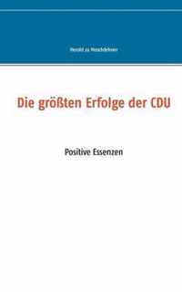 Die groessten Erfolge der CDU